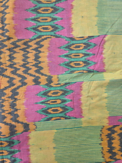 Indo ikkat cotton running material - MZ287
