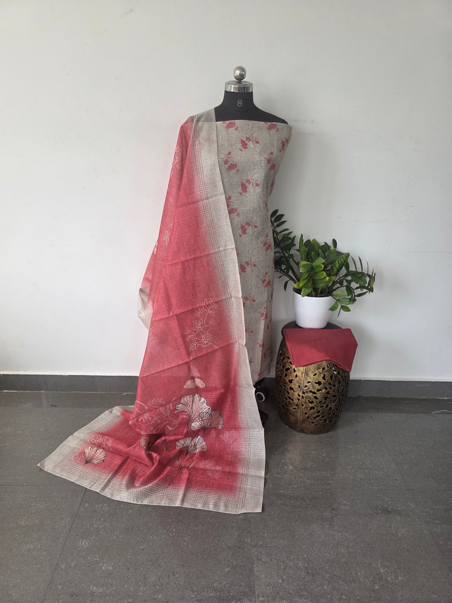 Premium boho silk set- 271