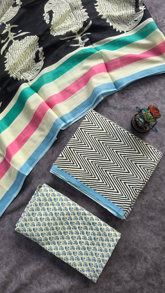 Jaipuri pure cotton set - ZG1