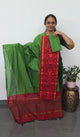 Pochampally sico set with ikkat damn -SD414