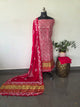 Gadwal batik silk set  with lagdi patta - BBA7