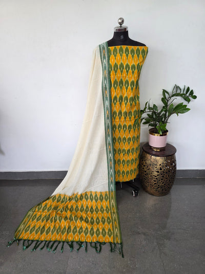 Pochampally ikkat cotton set - KK173