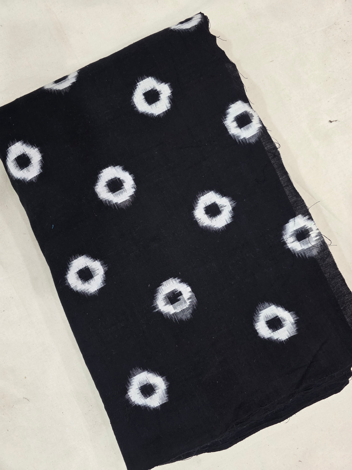 Handloom double ikkat  running material - WW630