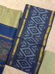 Pochampally sico set with ikkat damn - SD458