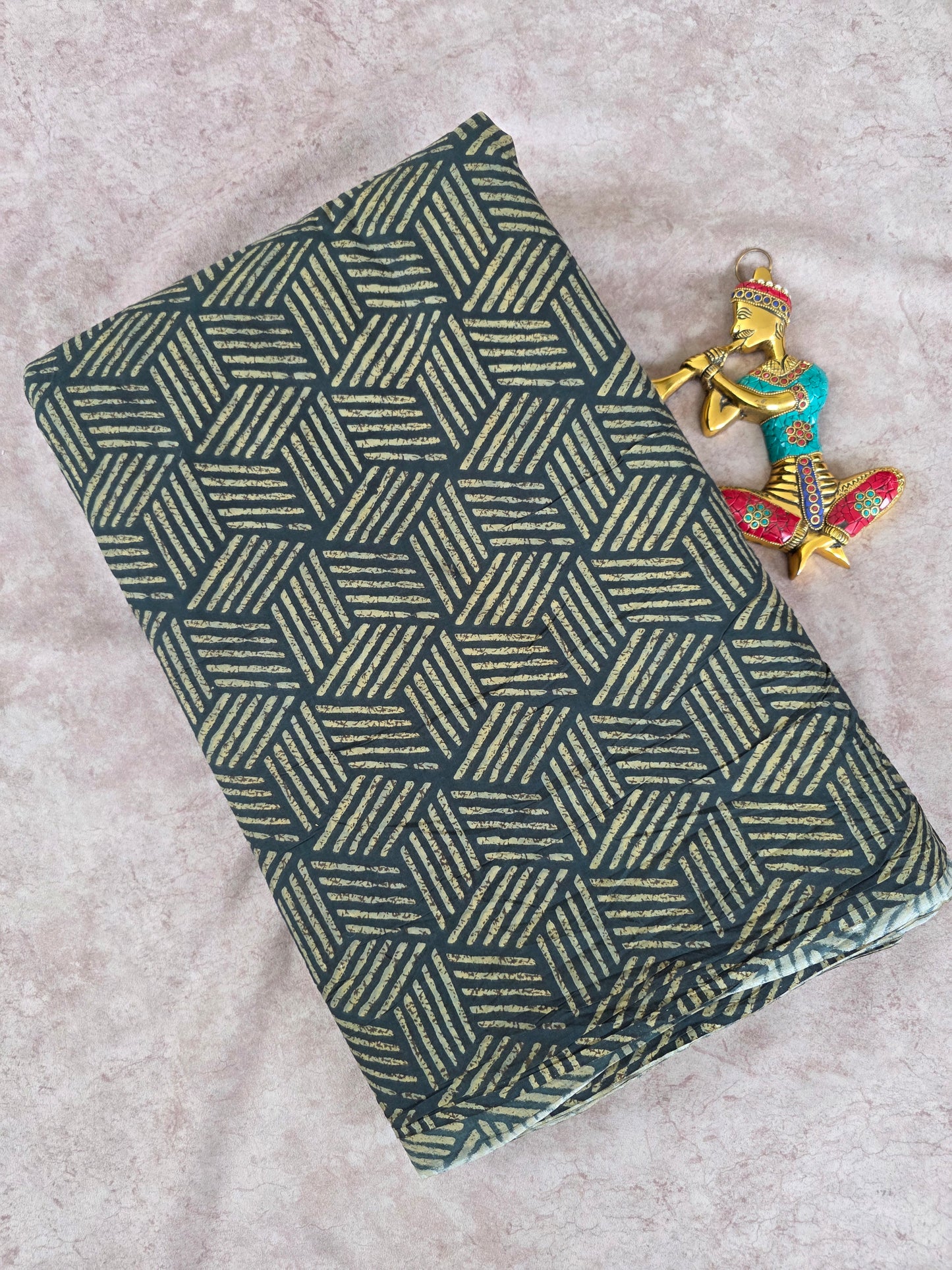Jaipuri pure cotton running material -JA877
