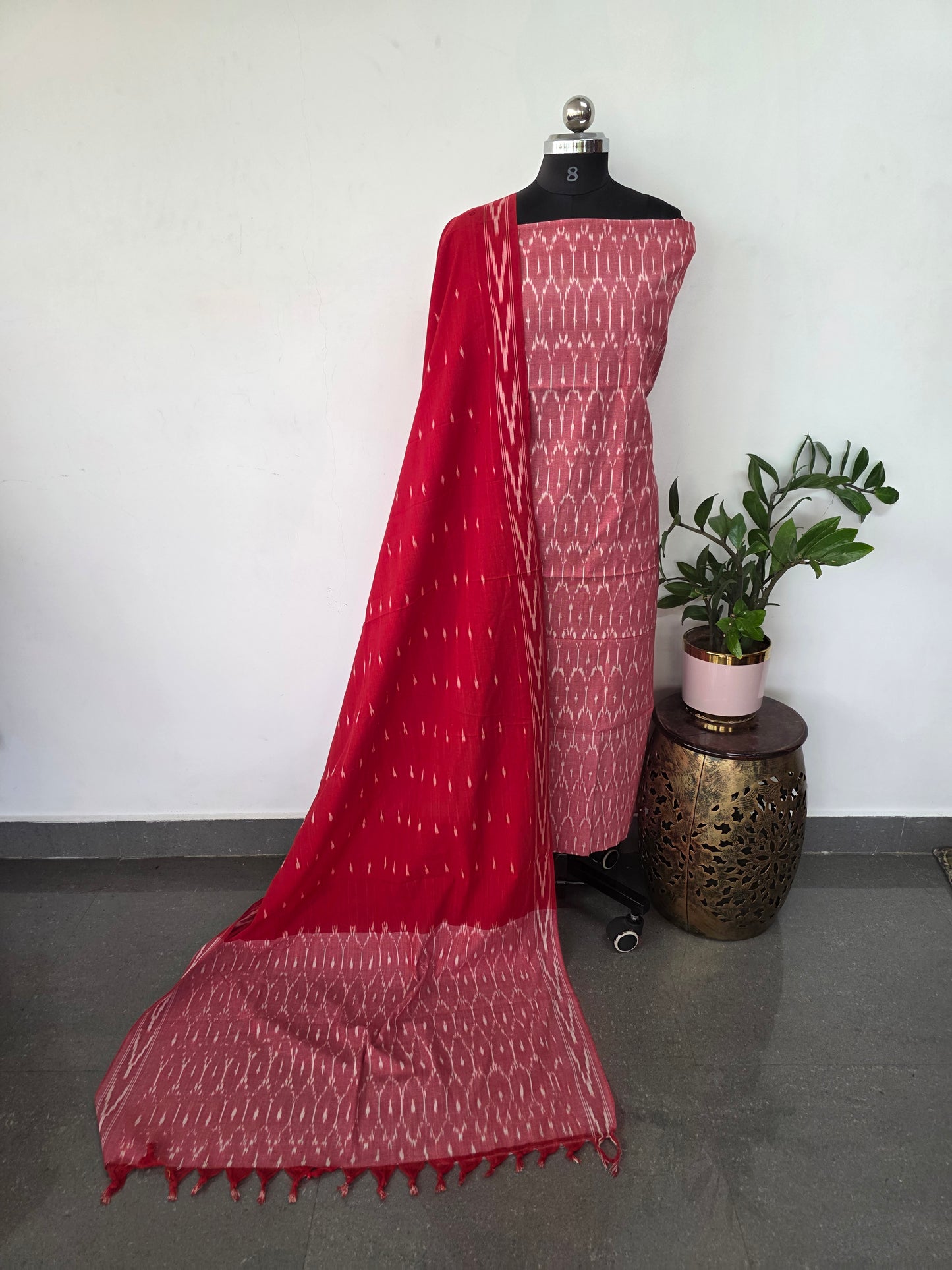 Pochampally ikkat cotton set - KK160