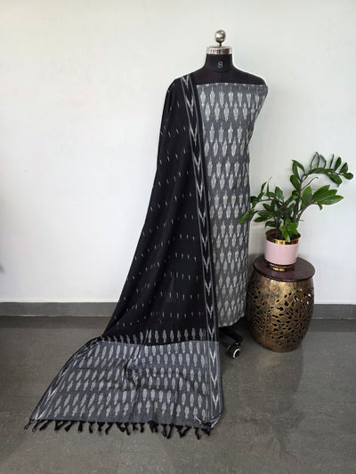 Pochampally ikkat cotton set - KK169