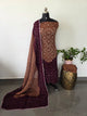 Handcrafted bandhani cotton set  -B178