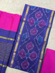 Pochampally sico set with ikkat damn -SD453
