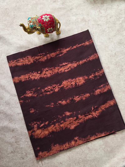 Tie & dye marbele print Batik Nighty fabric ( approxi 3 mtrs ) - NF26