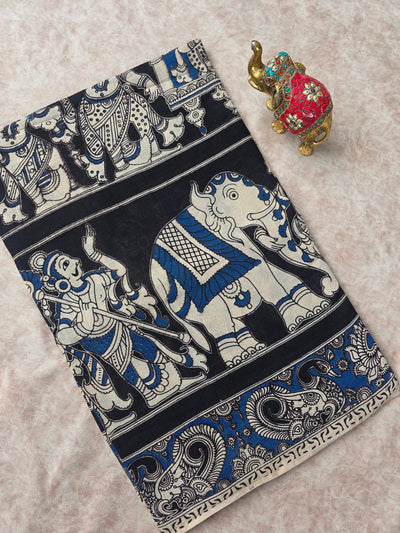 Pure kalamkari cotton saree -HZ53