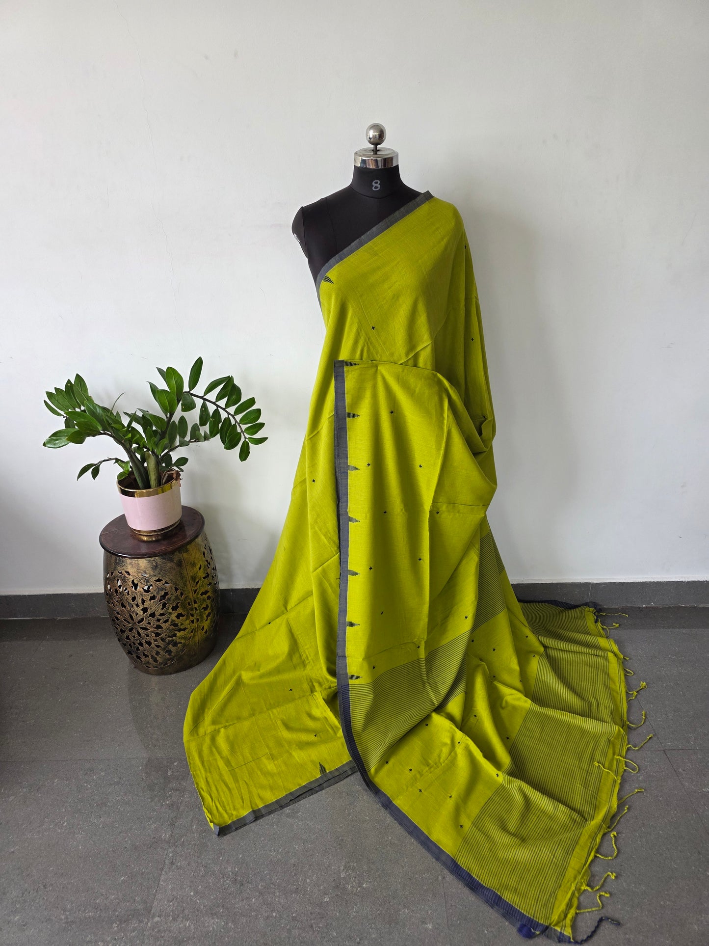 Malai cotton  West Bengal saree - BB534
