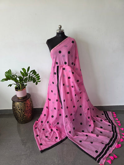 Malai cotton West Bengal saree - BB511