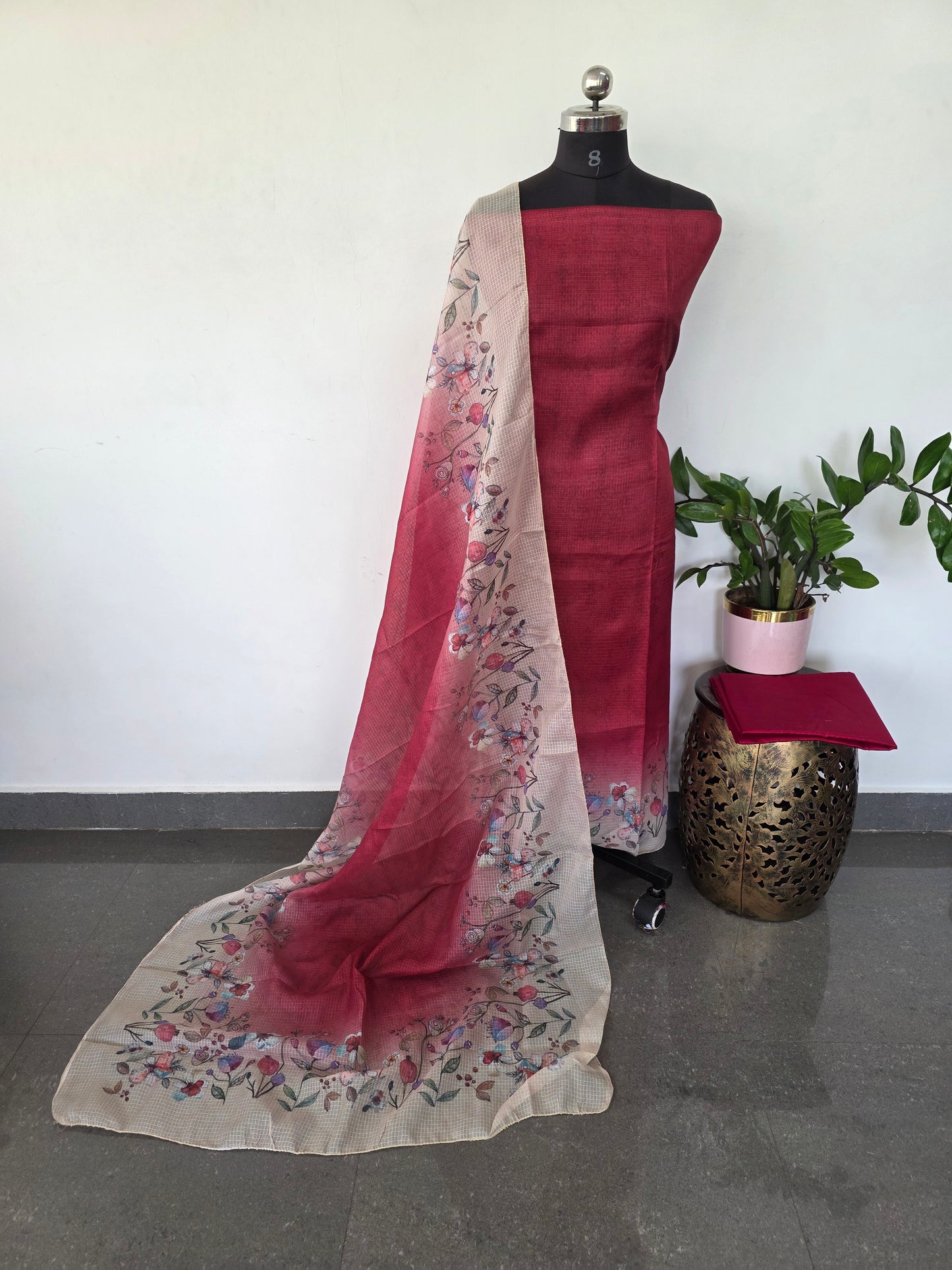 Kota salwar with digital print set - KV51