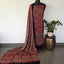 Handcrafted ajrakh modal silk set - HZ215