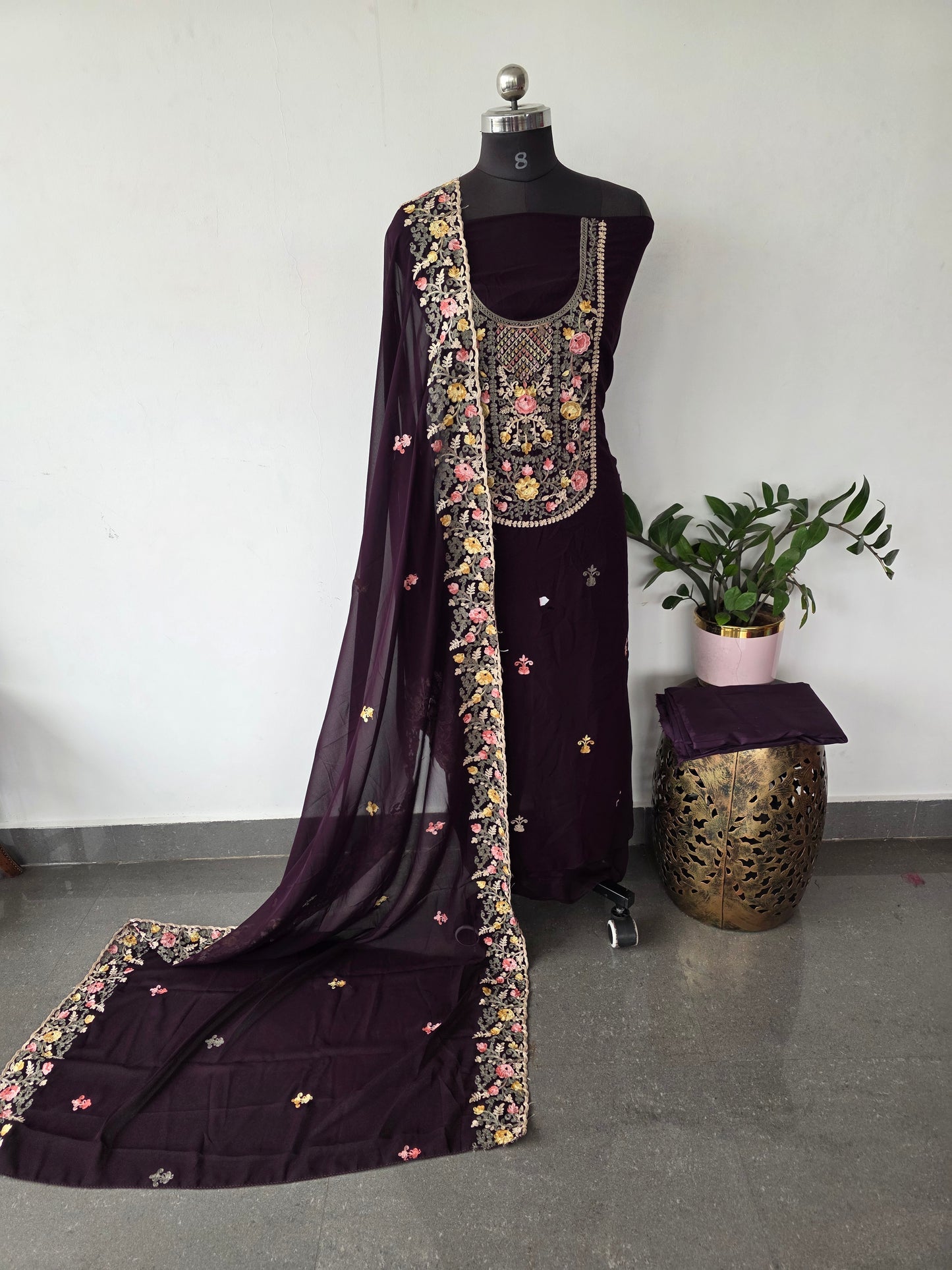 Georgette salwar set- DM136