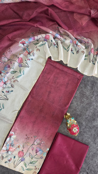Kota salwar with digital print set - KV53
