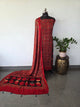Handcrafted ajrakh modal silk set - HZ189