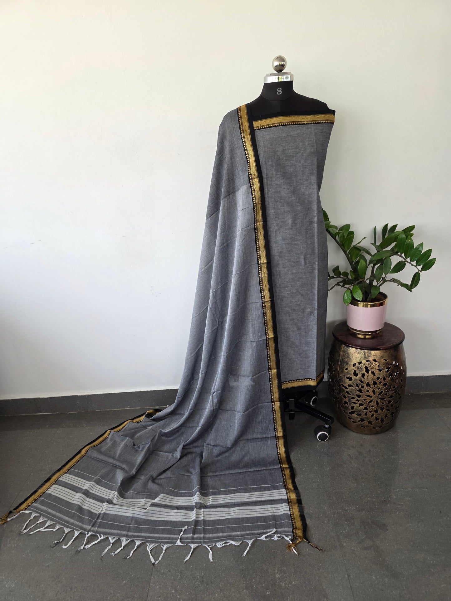 Mercerised  narayanapet salwar set  (4.5 meters)- NA176