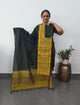 Pochampally sico set with ikkat damn -SZ401