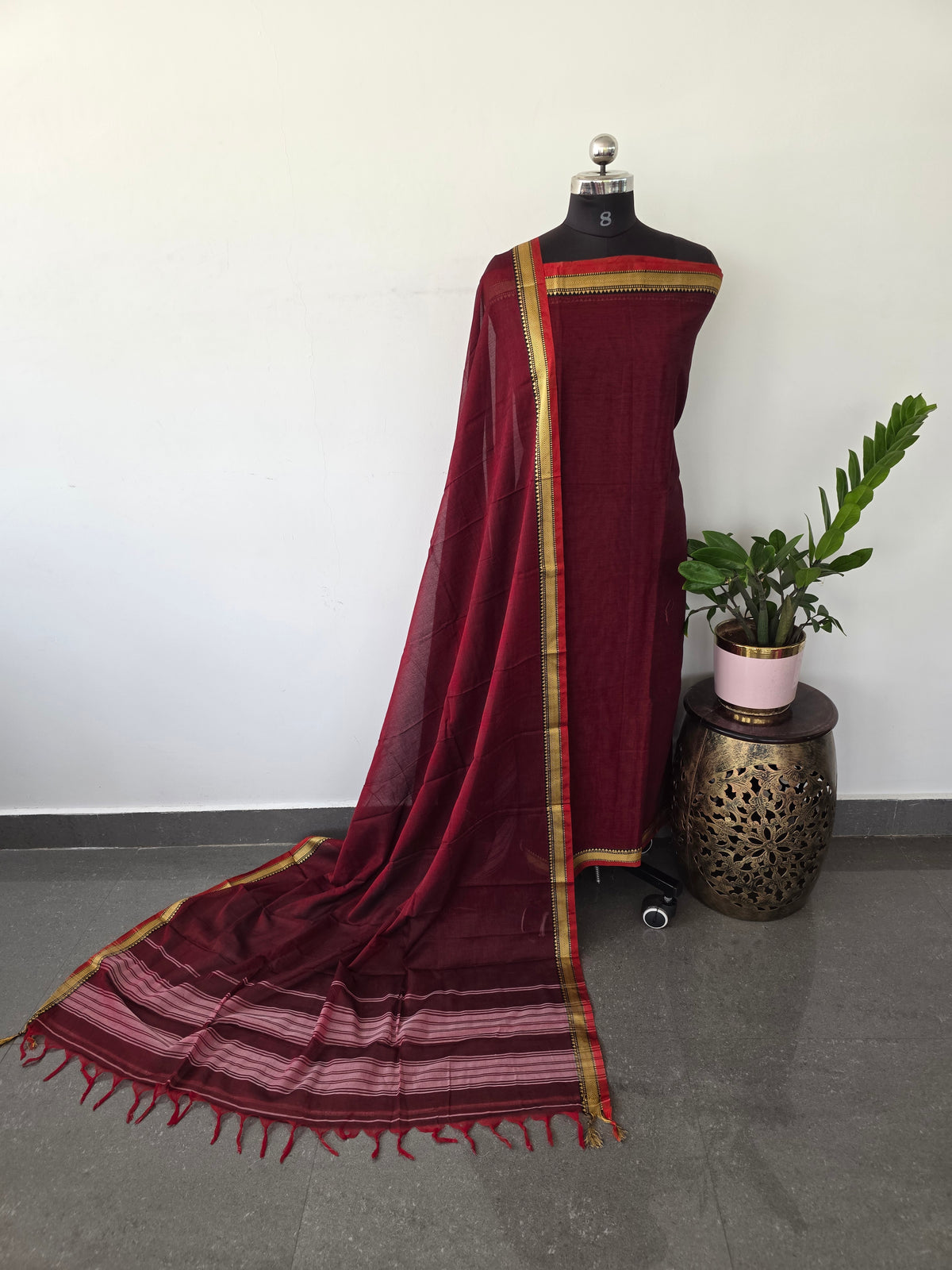 Mercerised narayanapet salwar set  (4.5 meters) - NA87