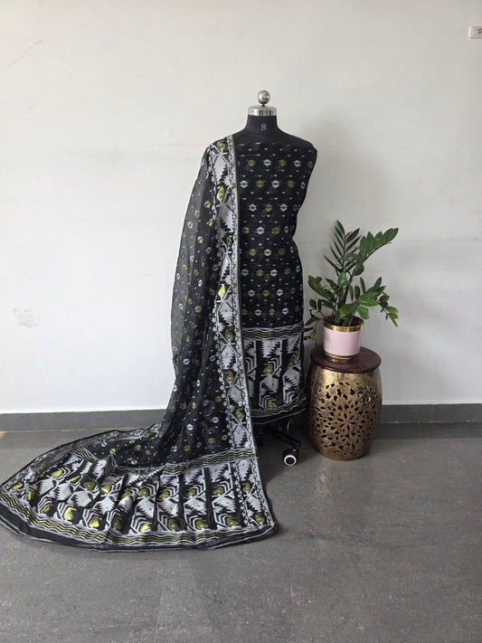Jamdhani silk cotton set  - 59