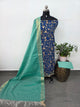 Kalamakari nizam border cotton set-AK555
