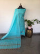 Semi muslin jamdhani salwar set - JMM461