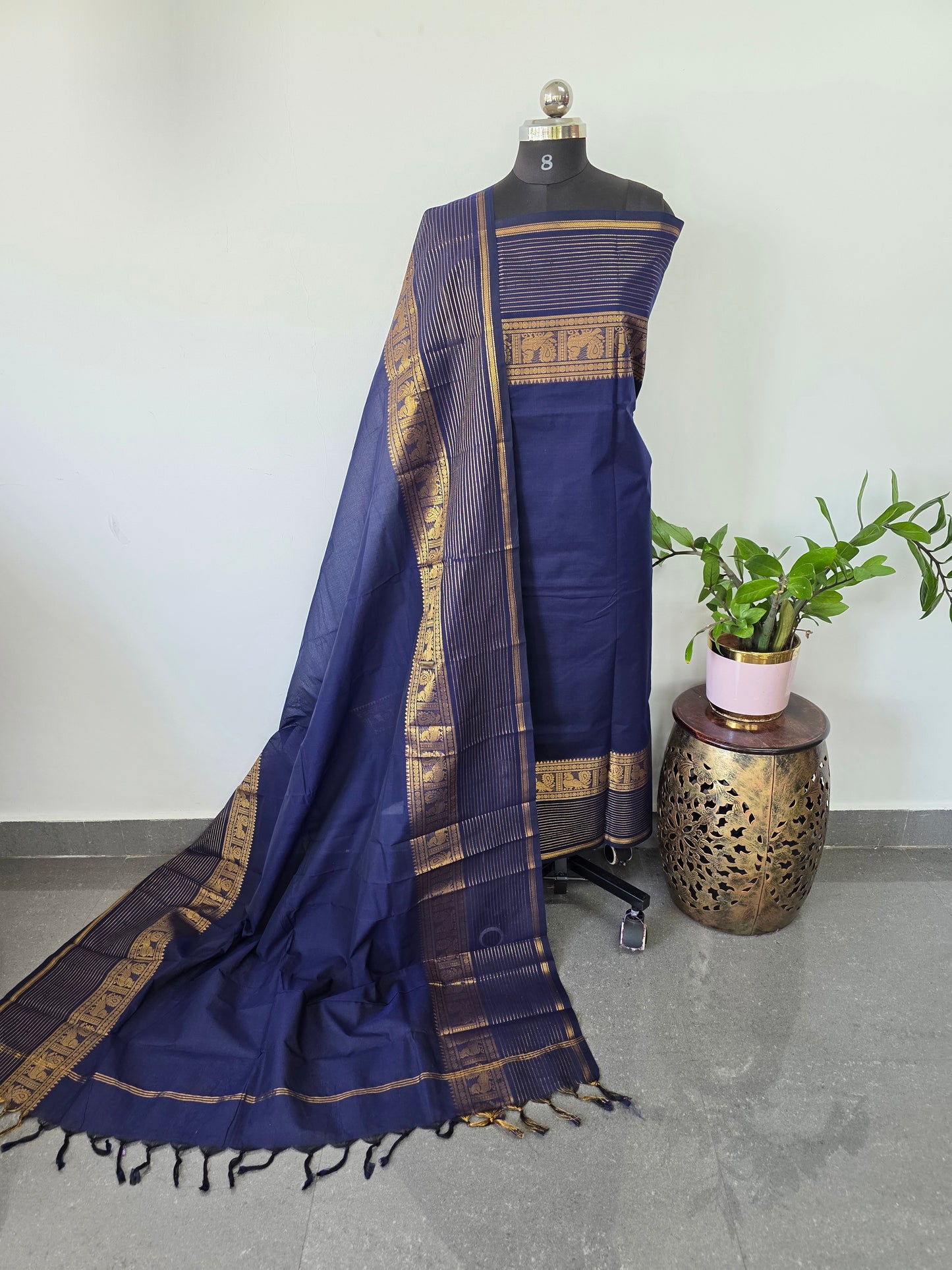 Premium chettinadu cotton salwar set - CK157