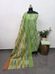 Ikkat south cotton salwar set - HA146