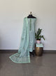 Digital soft silk set with zari butta - CLA170