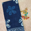 Handblock Jaipuri pure cotton saree - JA525