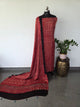Handcrafted ajrakh modal silk set - HZ200