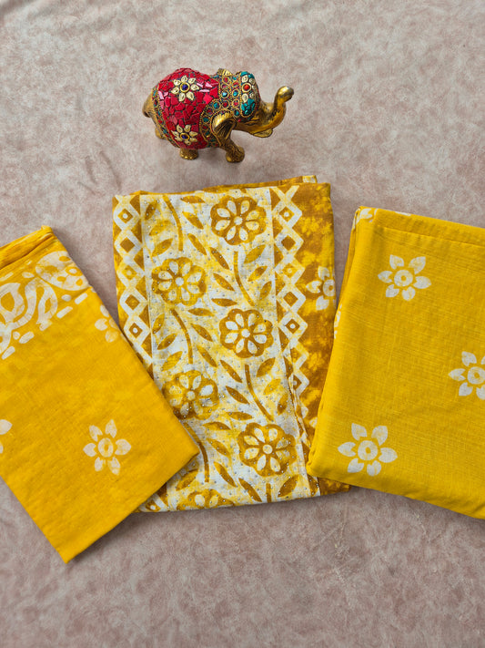 Slub cotton set - D101