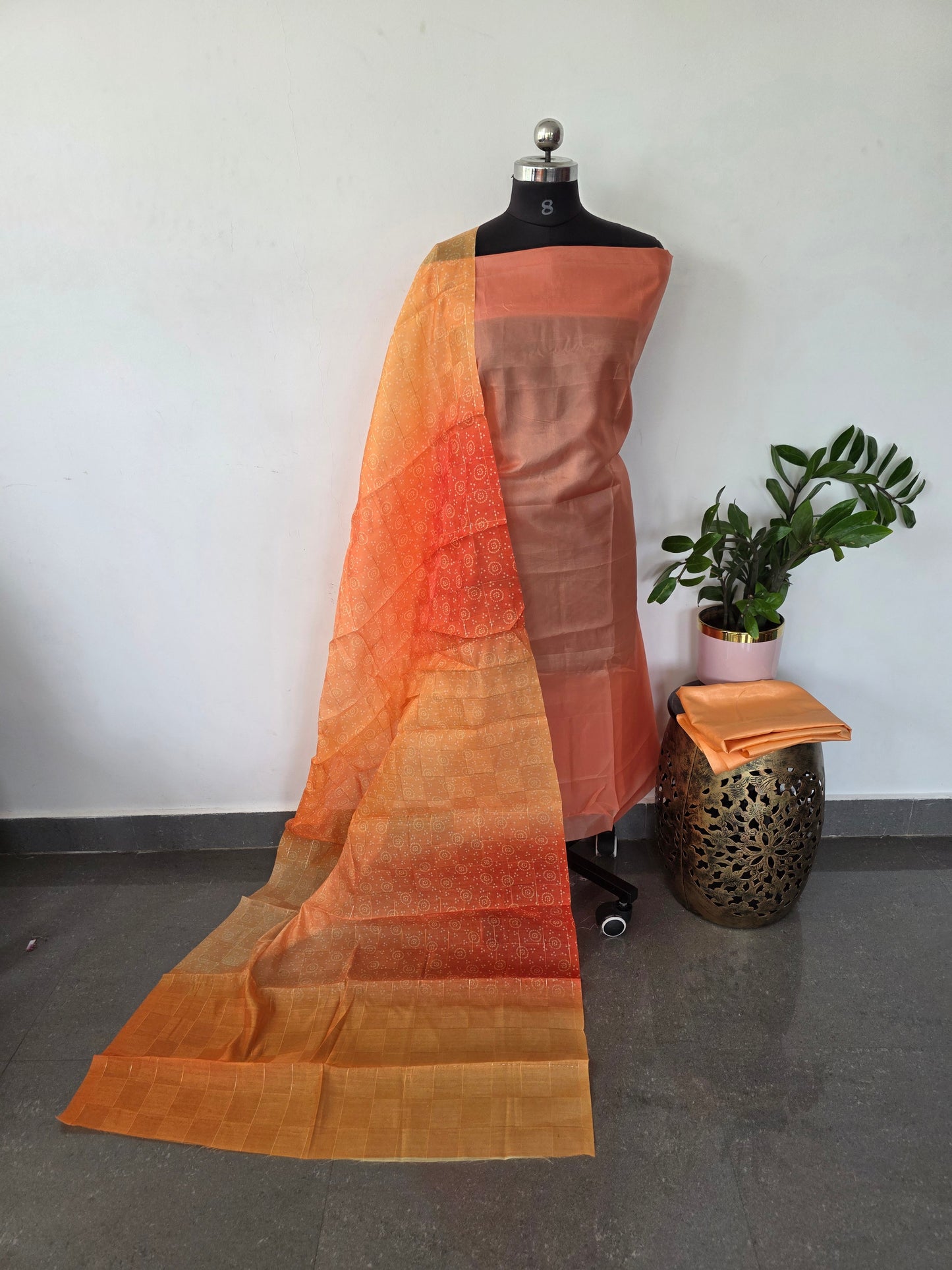 Fancy tissue silk set - CLA386