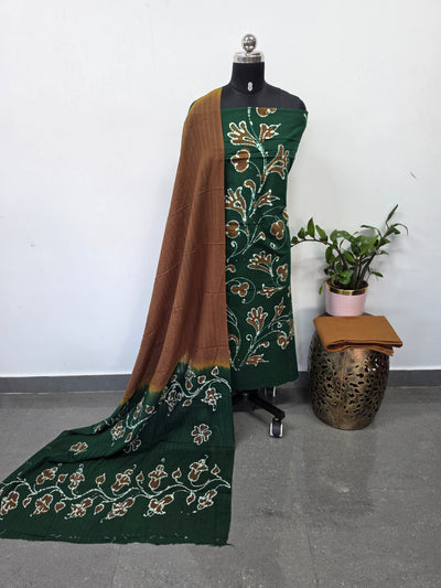 Handcrafted wax batik cotton set - H5