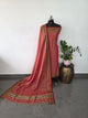 Mercerised narayanapet salwar set with annam border (4.5 meters)- NA406