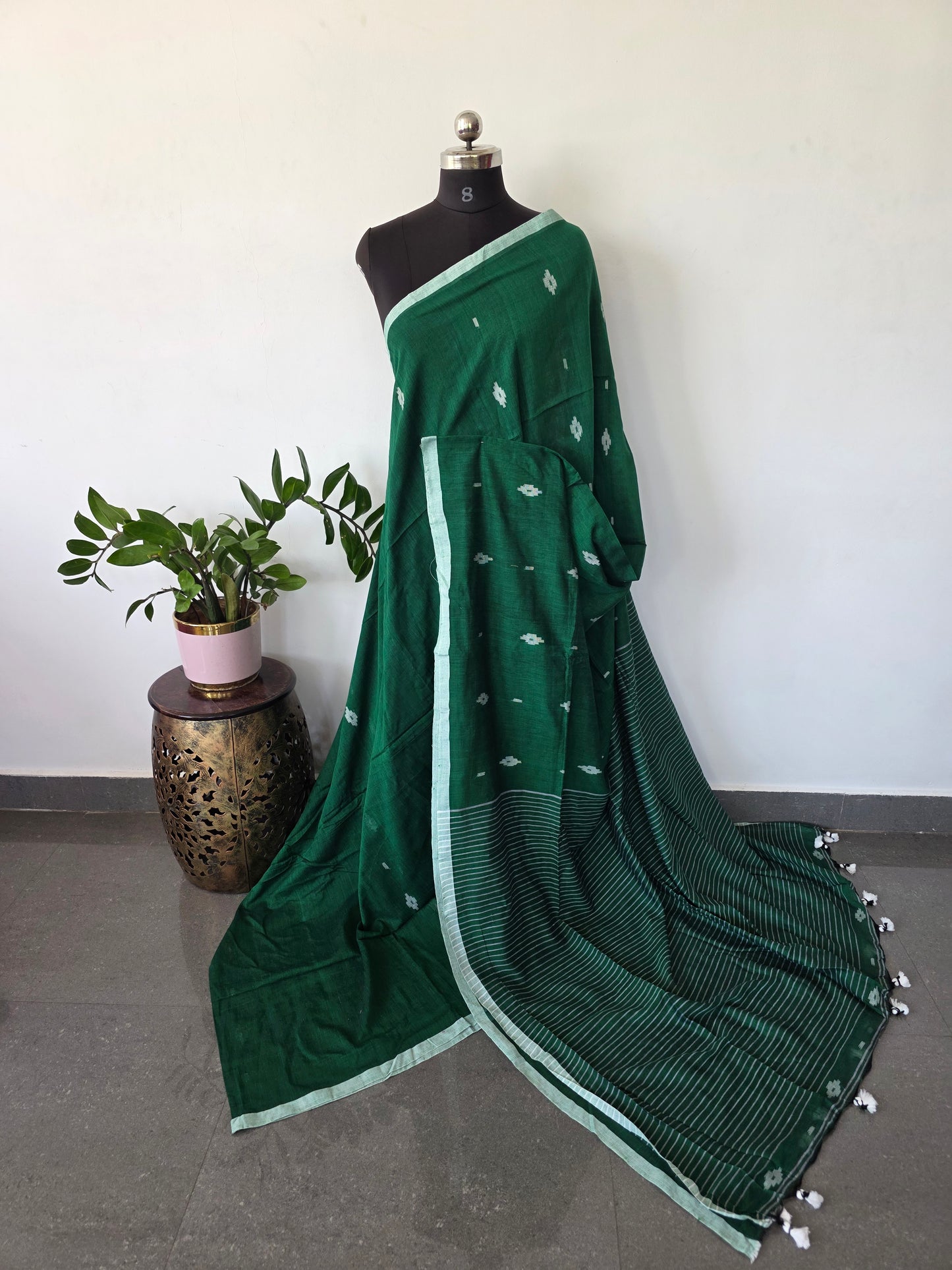 Malai cotton  West Bengal saree - BB593