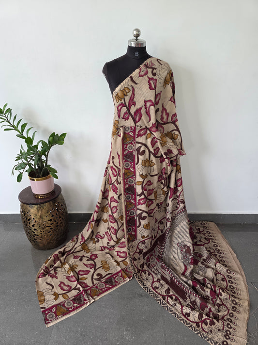 Authentic Kota kalamkari saree - AK165