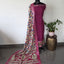 Gap border Checked chennuri kalamkari silk set-AK629