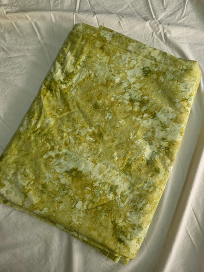 Handcrafted batik cotton running material (60" panna) -HB18