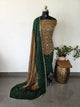 Handcrafted bandhani cotton set  -B182