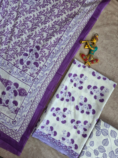 Jaipuri cotton salwar set - JA615