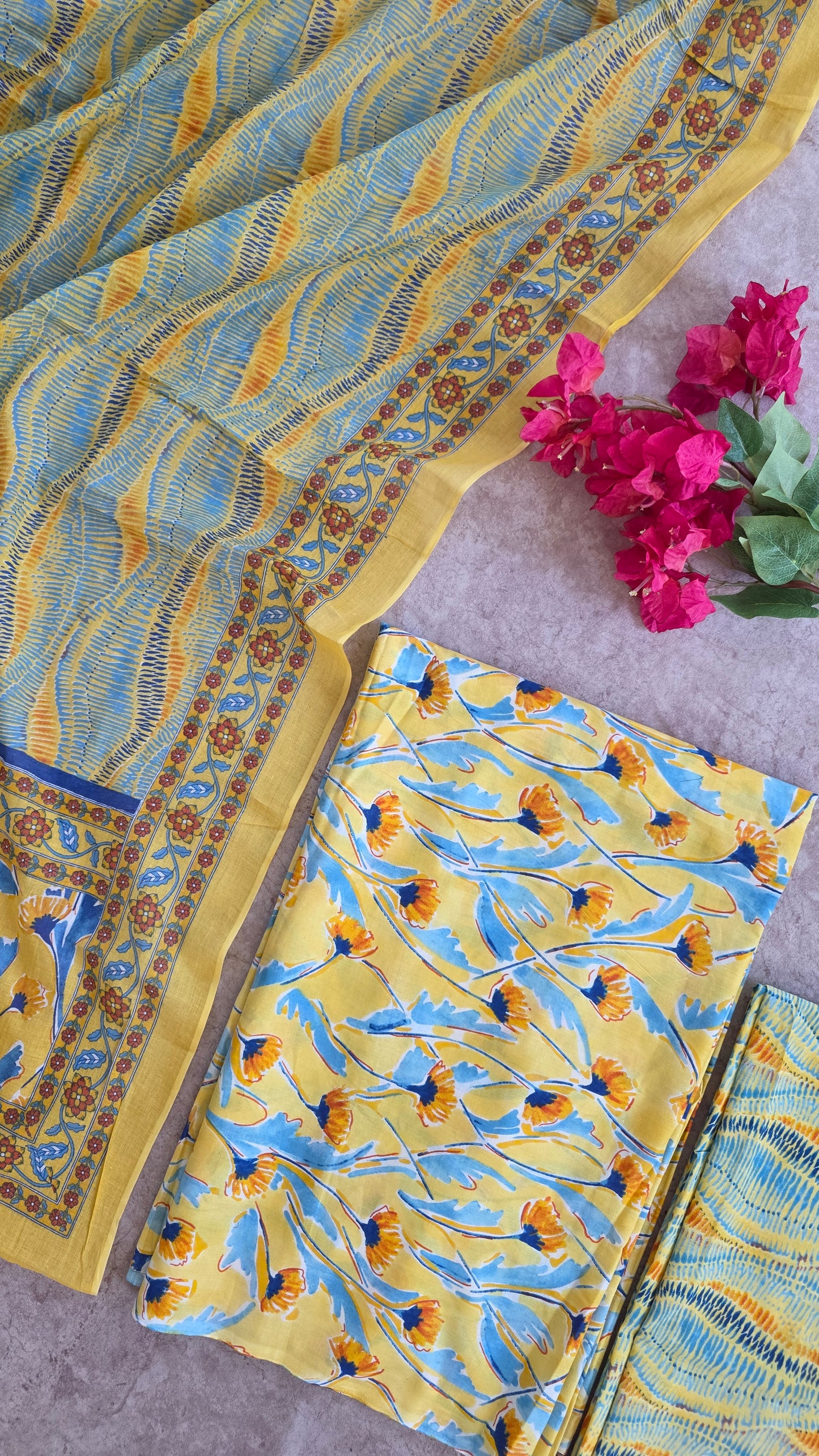 Jaipuri pure cotton set - JA153