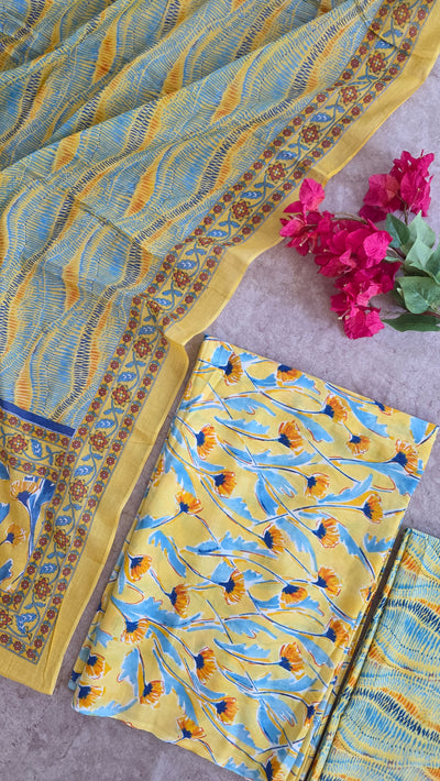 Jaipuri pure cotton set - JA153