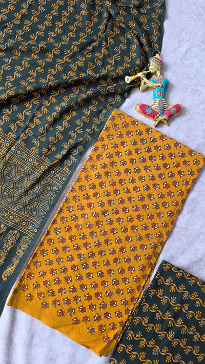 Heavy Ajrakh cotton set - VC83