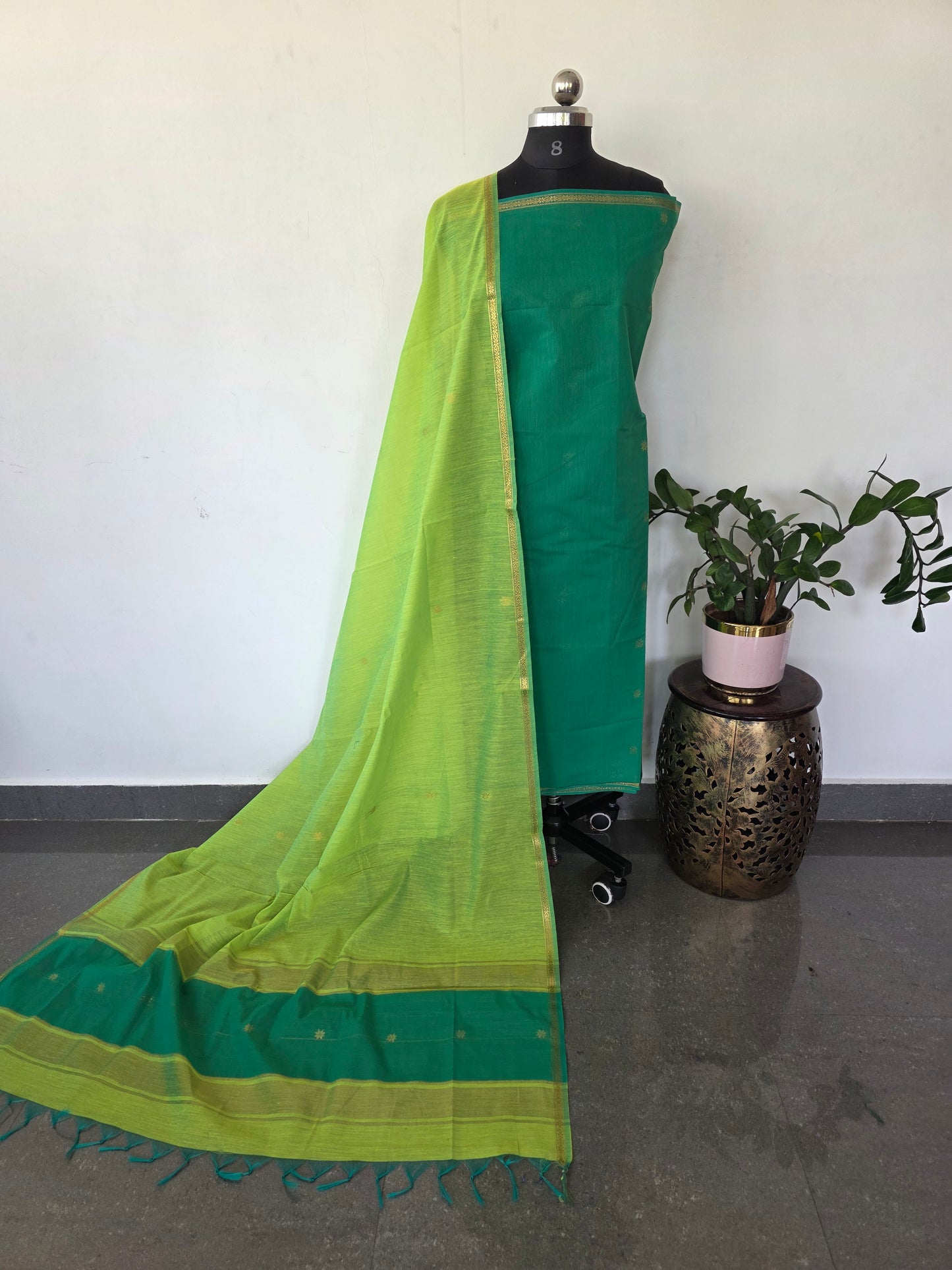 Semi Maheshwari silk salwar set - SM187
