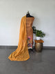 Digital tissue silk set with embroidery chanderi silk shawl - CLA193