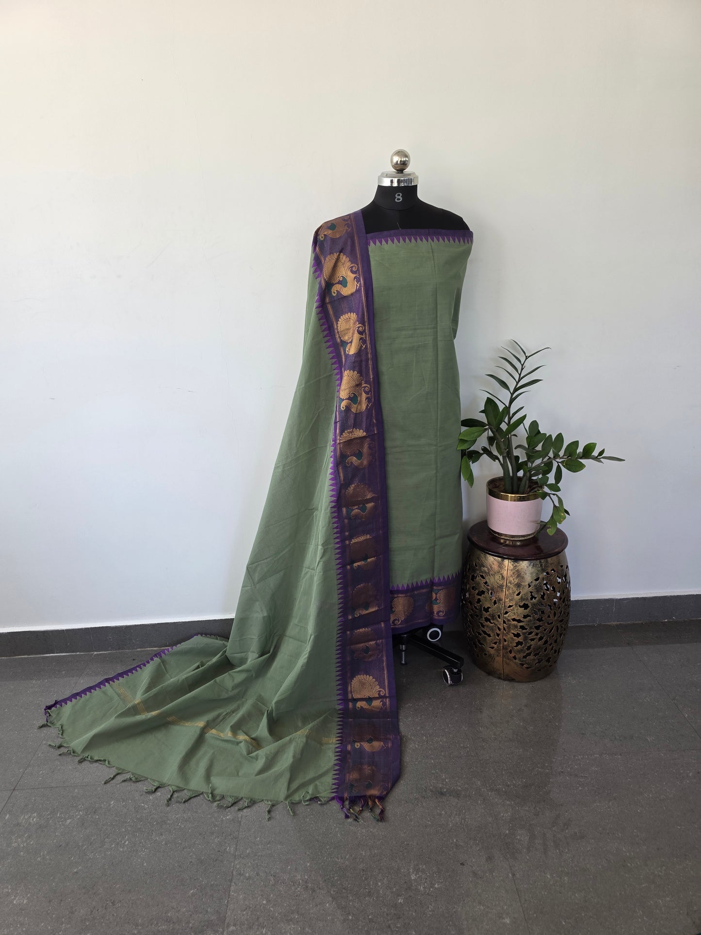 Premium chettinadu cotton set -CK7
