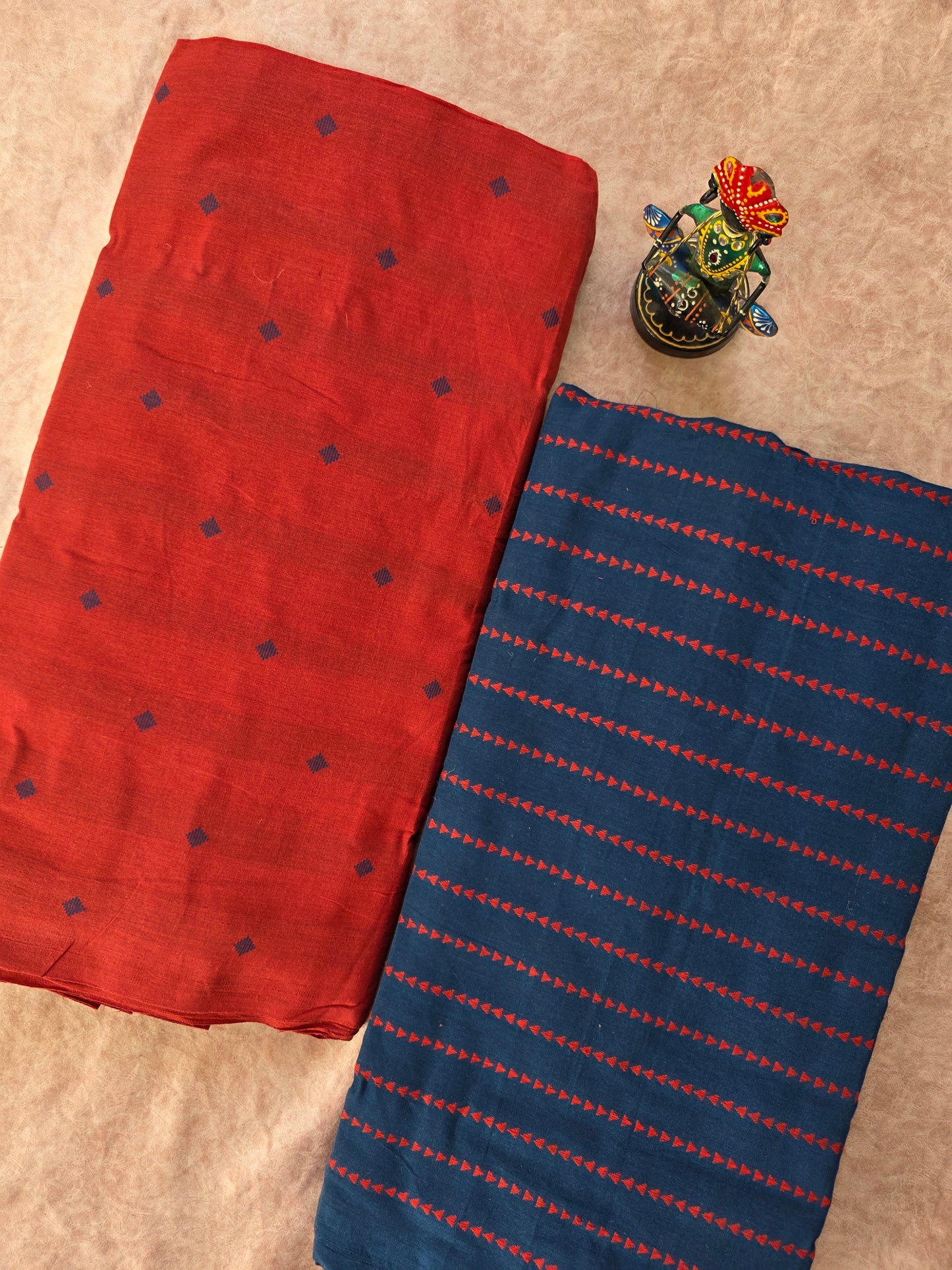 South cotton handloom cords running matrial (5 mtrs) - HRM170